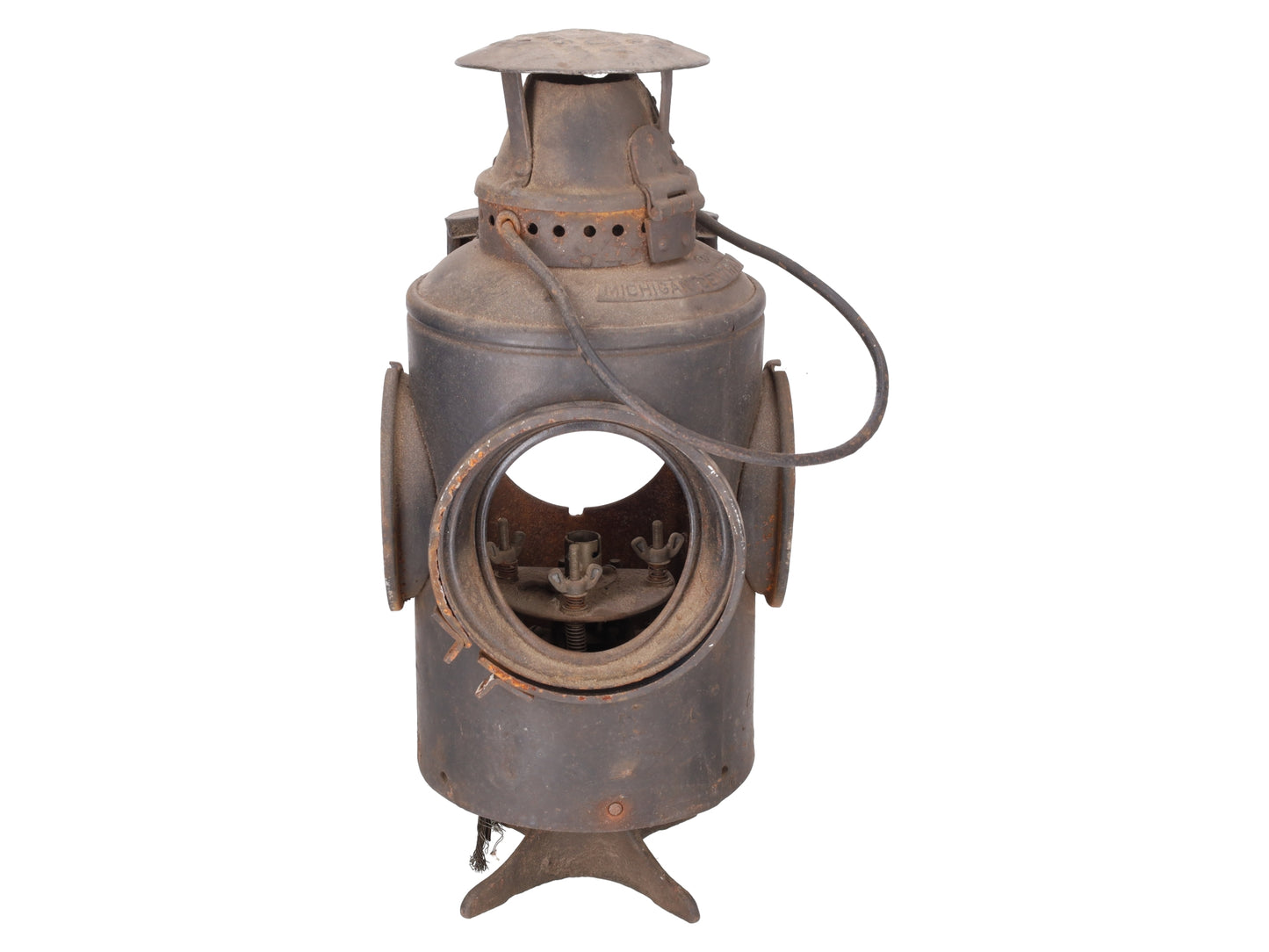 Adlake Vintage Michigan Central Non-Sweating Lamp VG