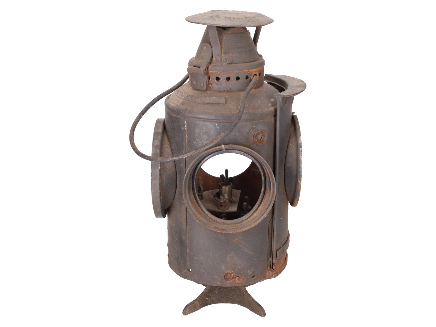 Adlake Vintage Michigan Central Non-Sweating Lamp VG