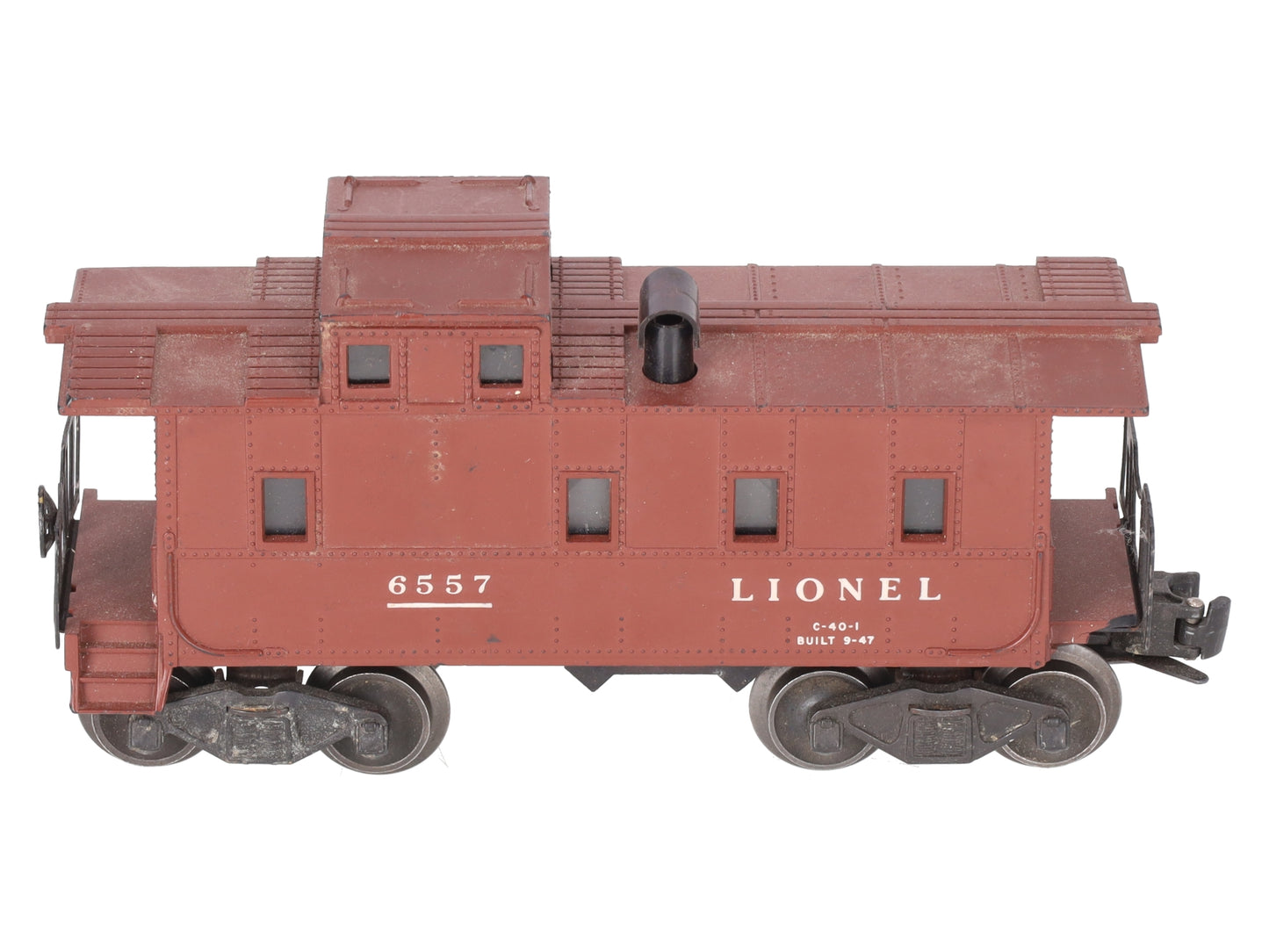 Lionel 6557 Vintage O Lionel Lines Smoking Caboose VG