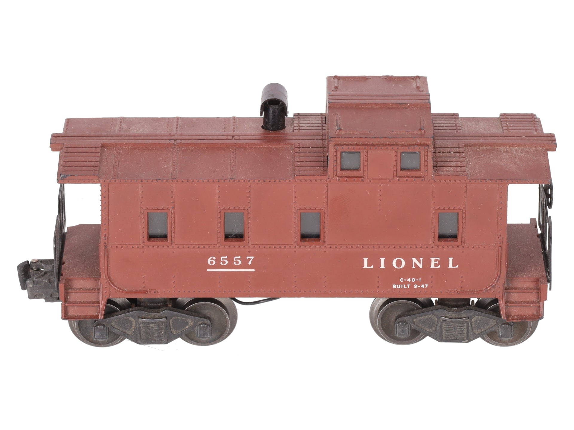 Lionel 6557 Vintage O Lionel Lines Smoking Caboose VG