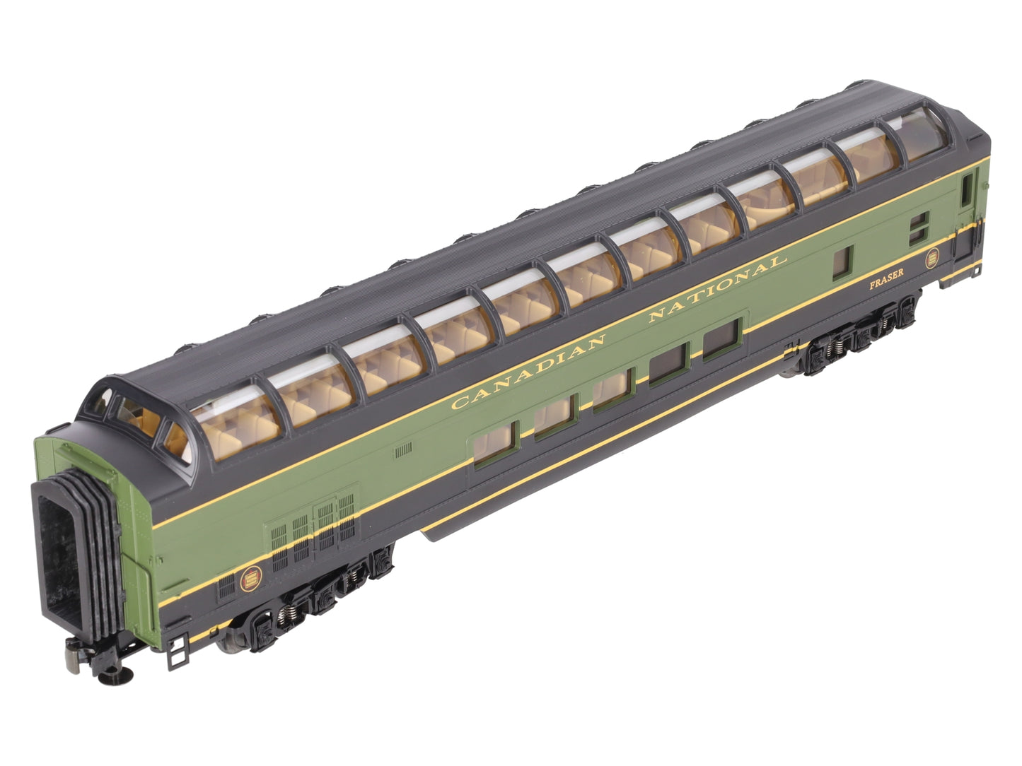 MTH 20-67029 O Canadian National 70' ABS Full Length Vista Dome Car-Smooth LN/Box