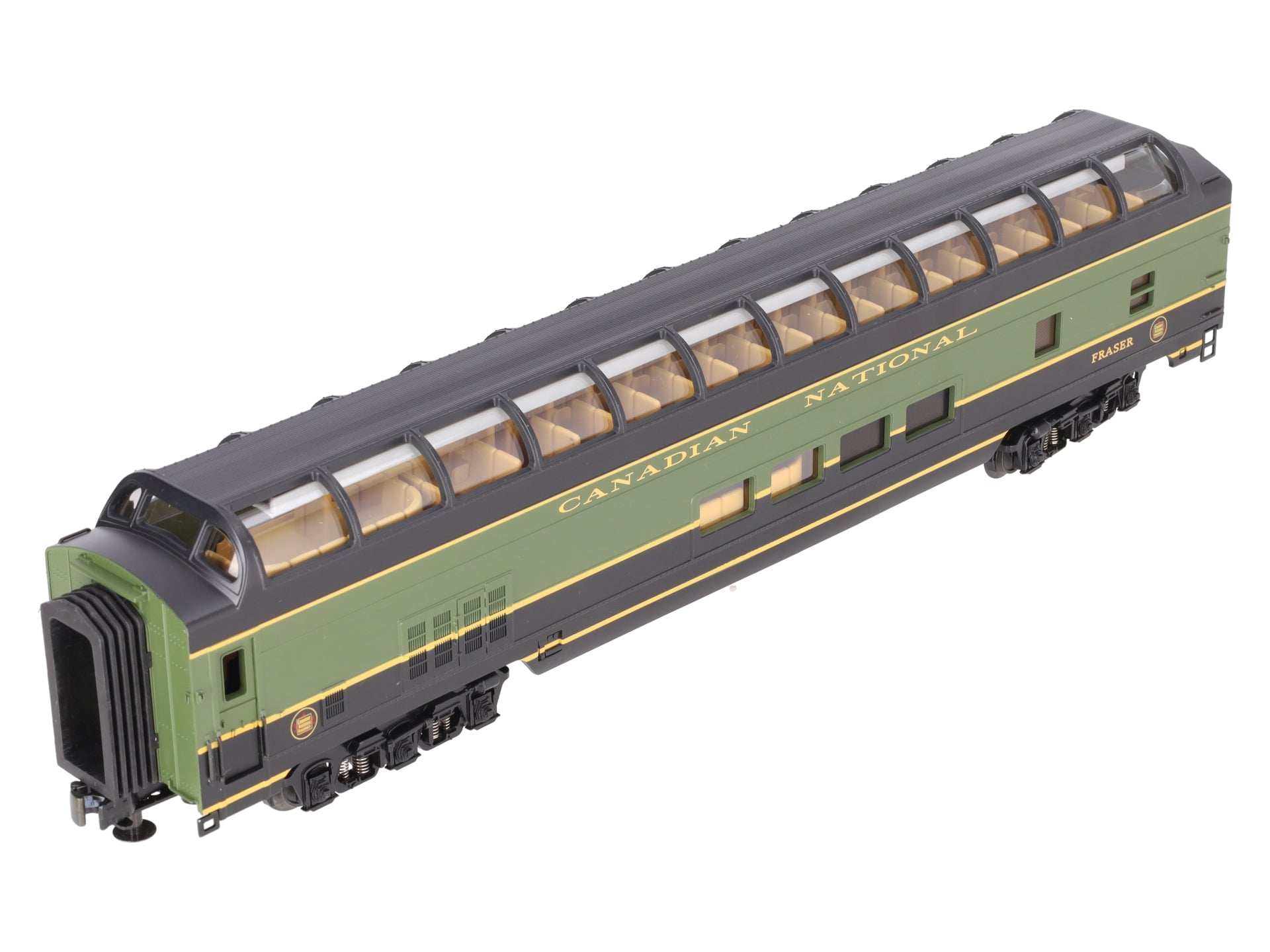 MTH 20-67029 O Canadian National 70' ABS Full Length Vista Dome Car-Smooth LN/Box