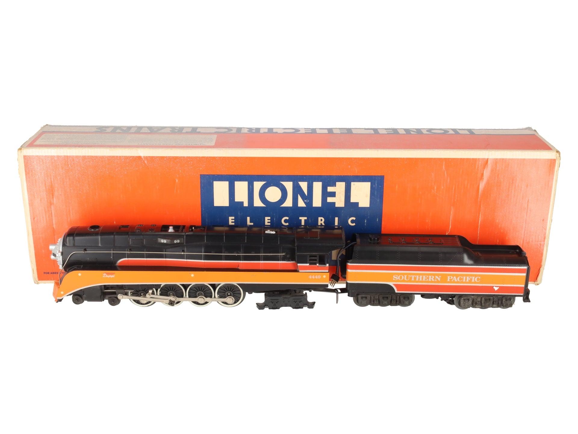 Lionel 6-8307 O Gauge Southern Pacific Daylight GS-4 Steam Engine & Tender #4449 EX/Box