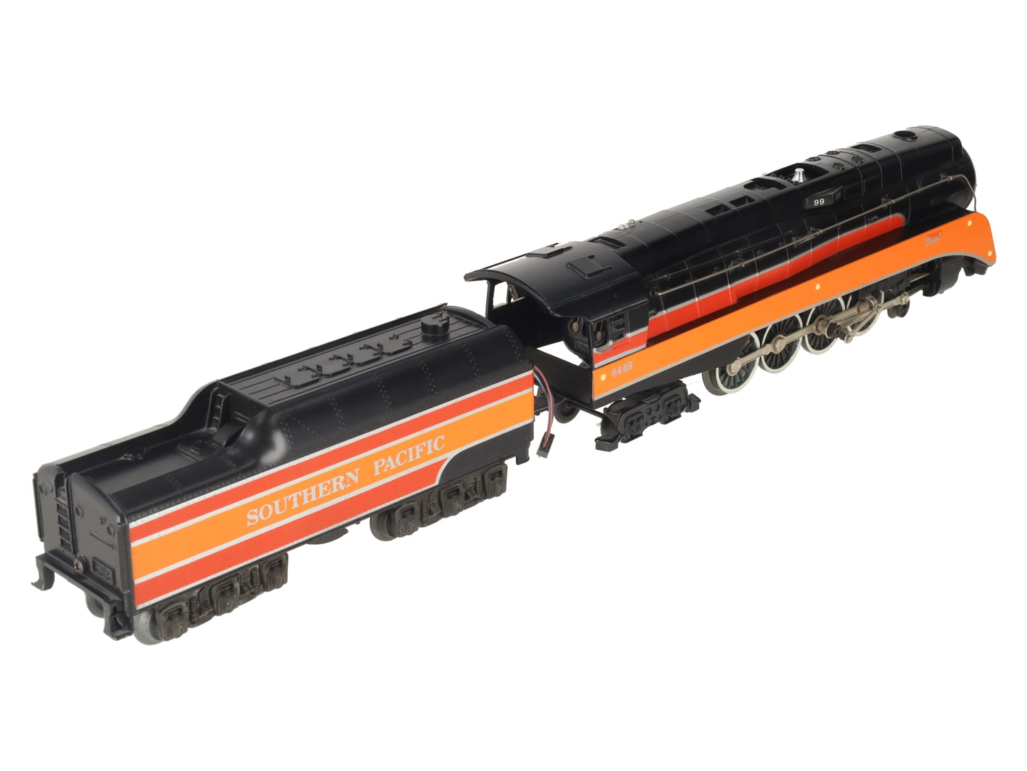 Lionel 6-8307 O Gauge Southern Pacific Daylight GS-4 Steam Engine & Tender #4449 EX/Box