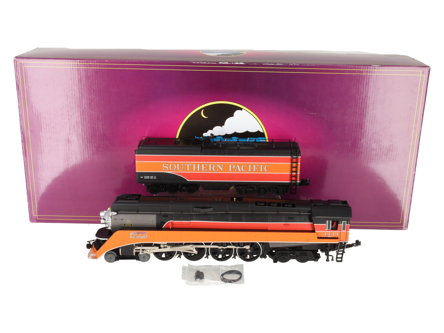 MTH 20-3484-1 SP 4-8-4 GS-4 Steam Engine w/P-S 3.0 Hi-Rail Wheels #4449