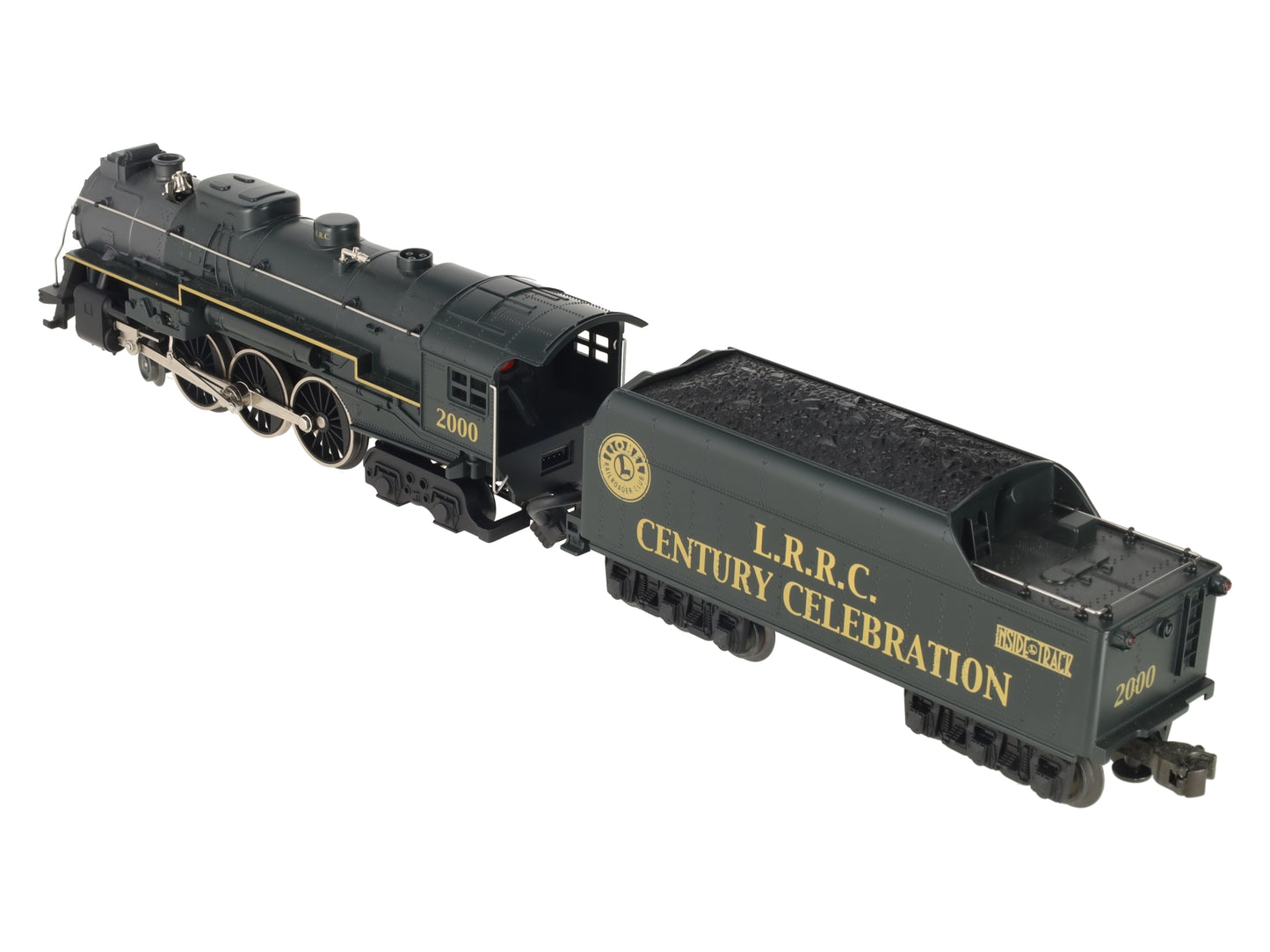 Lionel 6-18680 O L.R.R.C Hudson Traditional Steam Locomotive and Tender #2000 EX