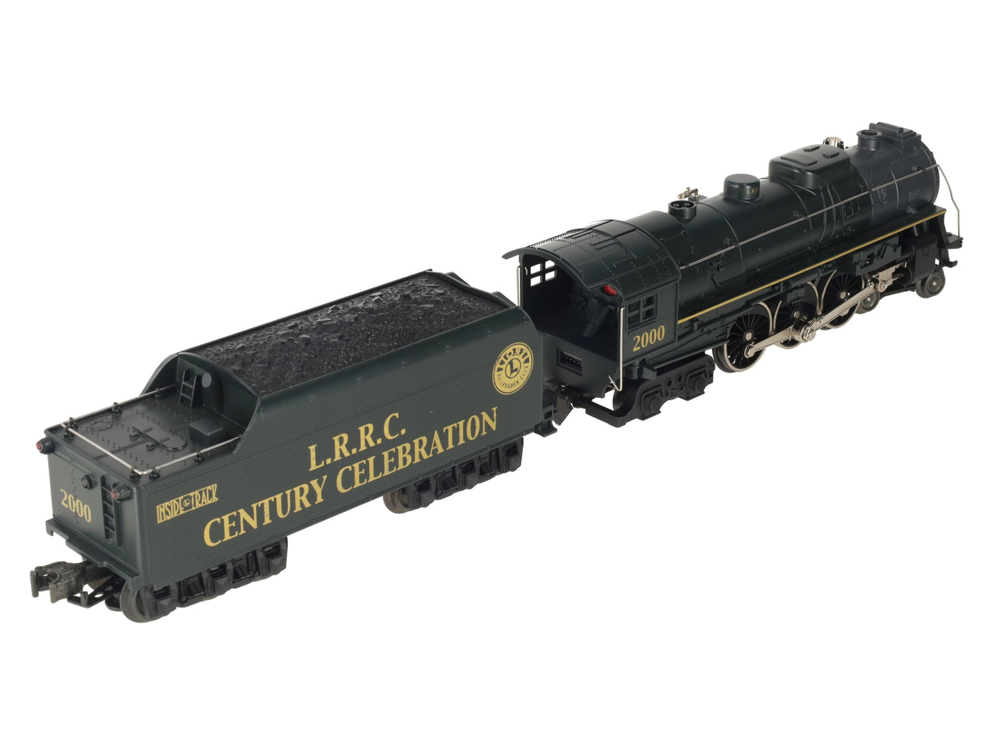 Lionel 6-18680 O L.R.R.C Hudson Traditional Steam Locomotive and Tender #2000 EX