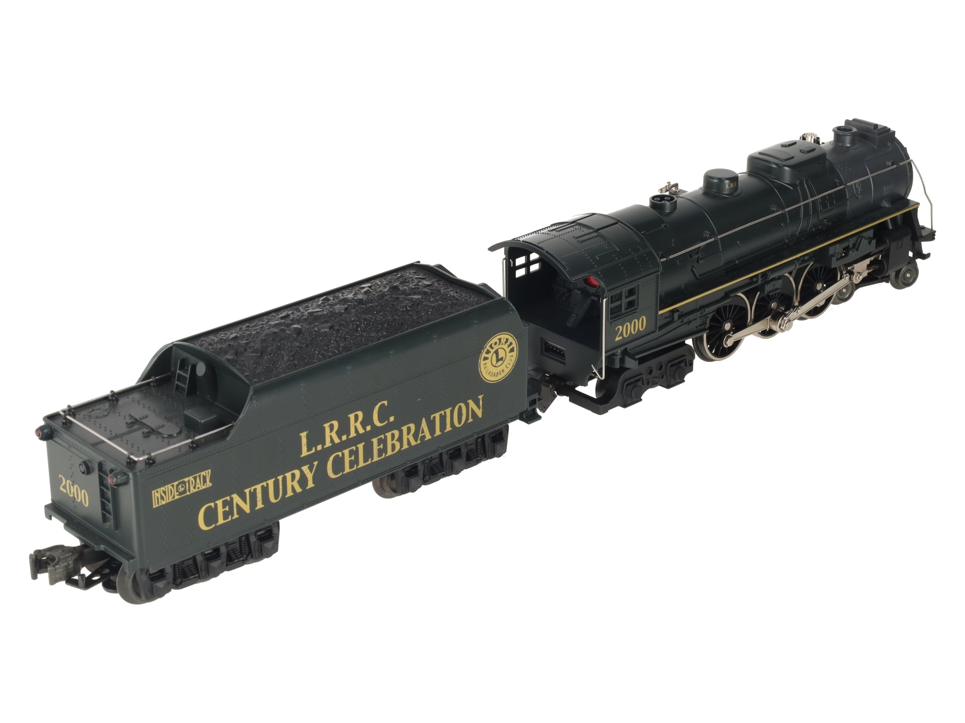 Lionel 6-18680 O L.R.R.C Hudson Traditional Steam Locomotive and Tender #2000 EX