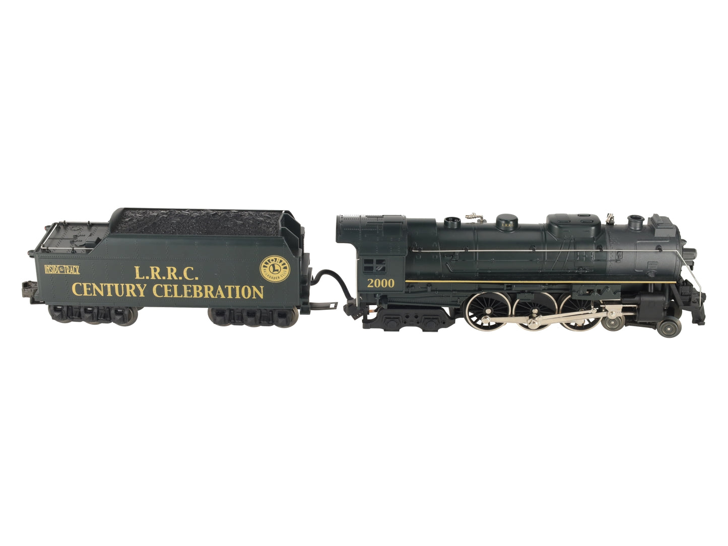 Lionel 6-18680 O L.R.R.C Hudson Traditional Steam Locomotive and Tender #2000 EX