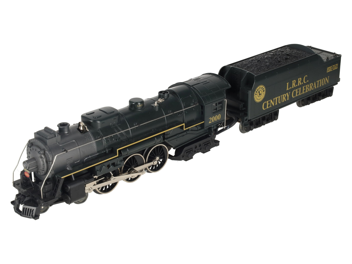 Lionel 6-18680 O L.R.R.C Hudson Traditional Steam Locomotive and Tender #2000 EX