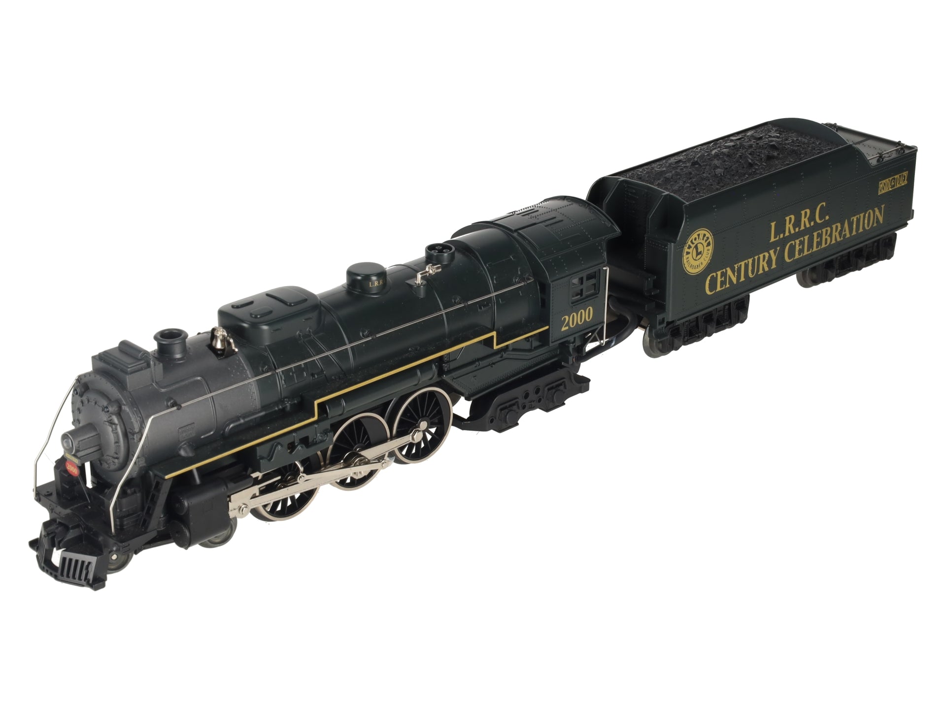 Lionel 6-18680 O L.R.R.C Hudson Traditional Steam Locomotive and Tender #2000 EX