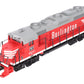 MTH 30-2405-1 Burlington GP-20 Diesel Engine with Proto-Sound 2.0 #2041 EX/Box