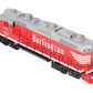 MTH 30-2405-1 Burlington GP-20 Diesel Engine with Proto-Sound 2.0 #2041 EX/Box