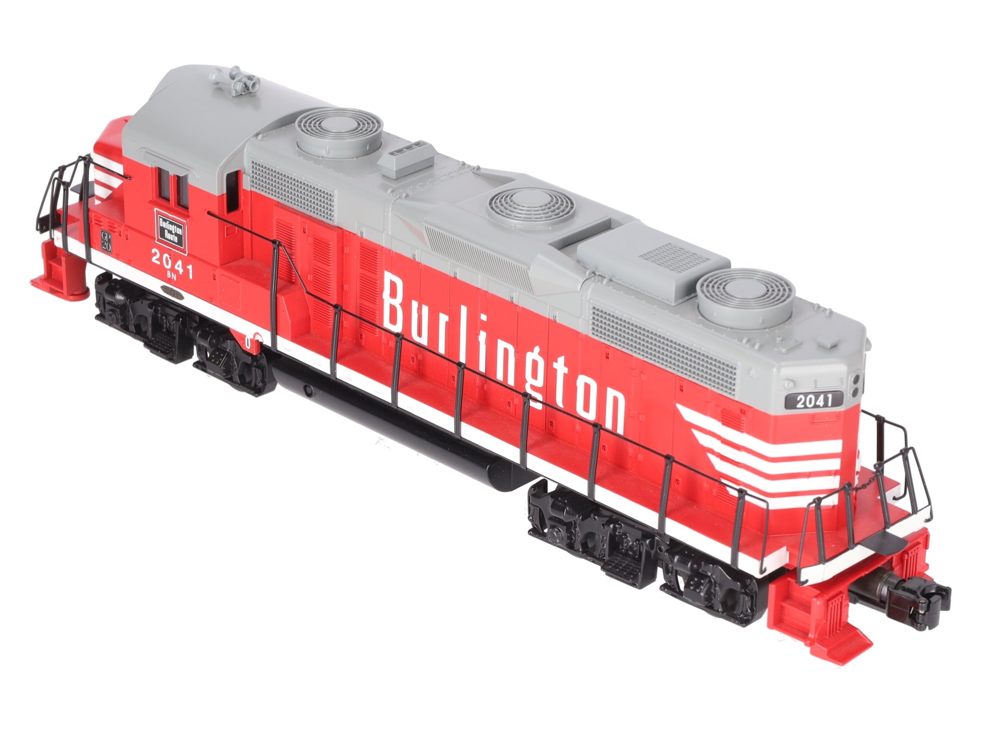 MTH 30-2405-1 Burlington GP-20 Diesel Engine with Proto-Sound 2.0 #2041 EX/Box