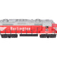 MTH 30-2405-1 Burlington GP-20 Diesel Engine with Proto-Sound 2.0 #2041 EX/Box