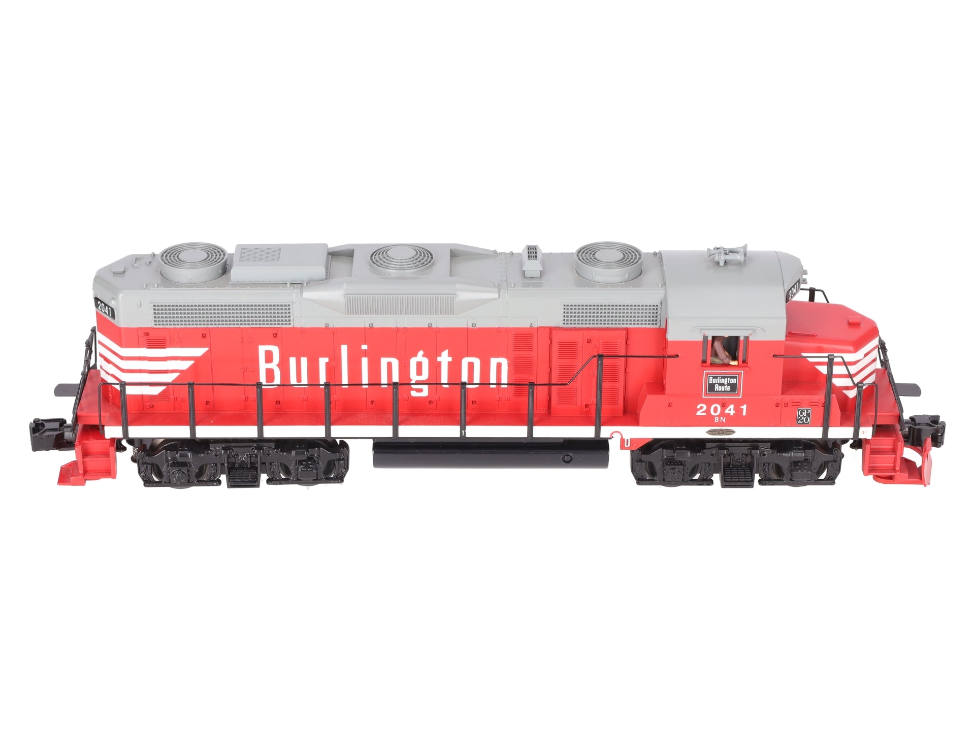 MTH 30-2405-1 Burlington GP-20 Diesel Engine with Proto-Sound 2.0 #2041 EX/Box
