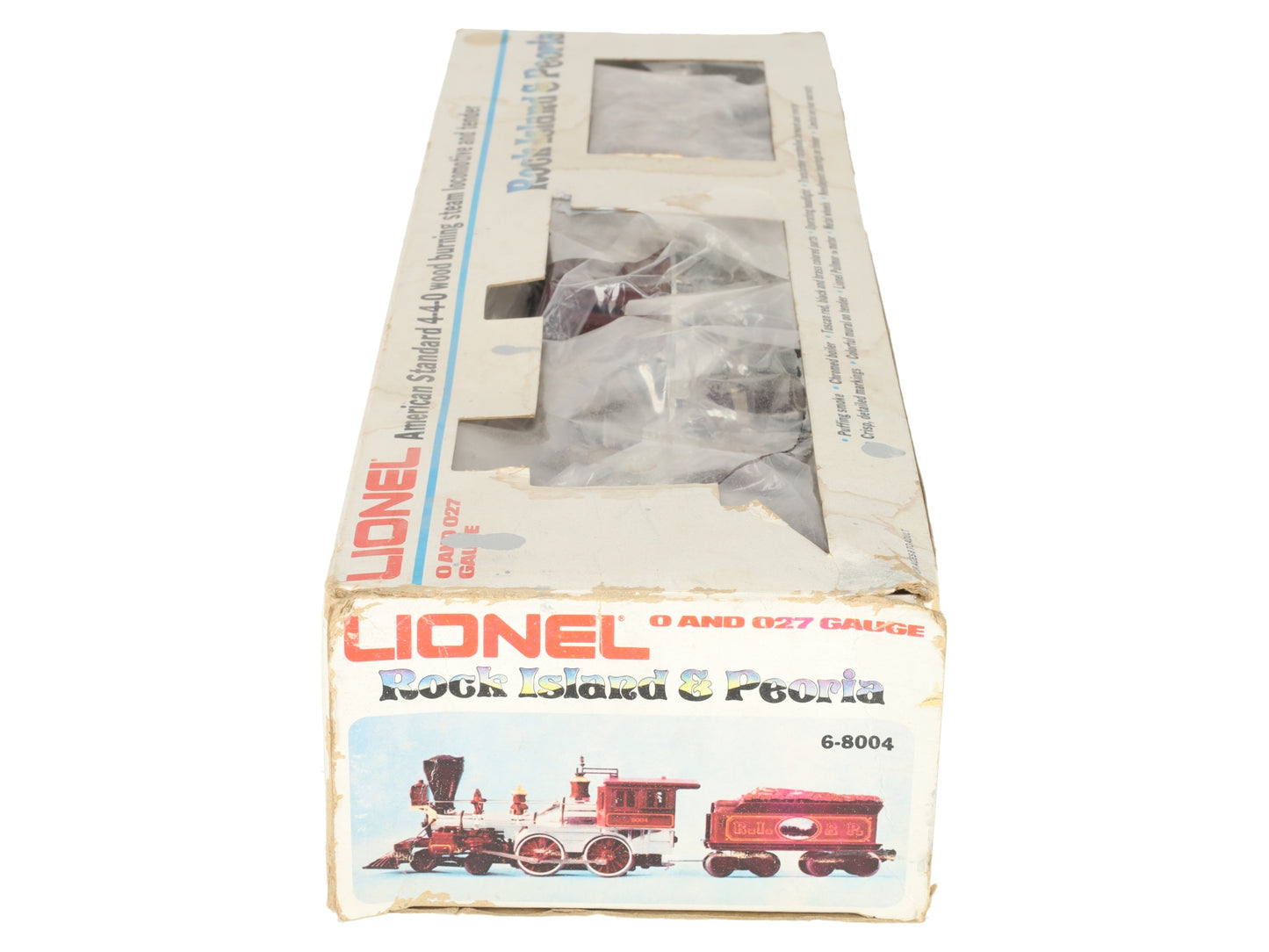 Lionel 6-8004 O Rock Island & Peoria Steam Locomotive & Tender EX/Box
