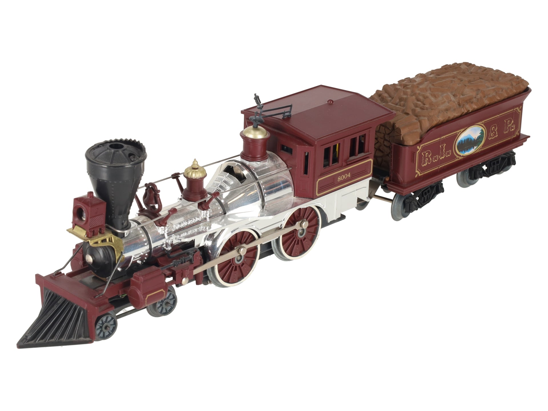 Lionel 6-8004 O Rock Island & Peoria Steam Locomotive & Tender EX/Box
