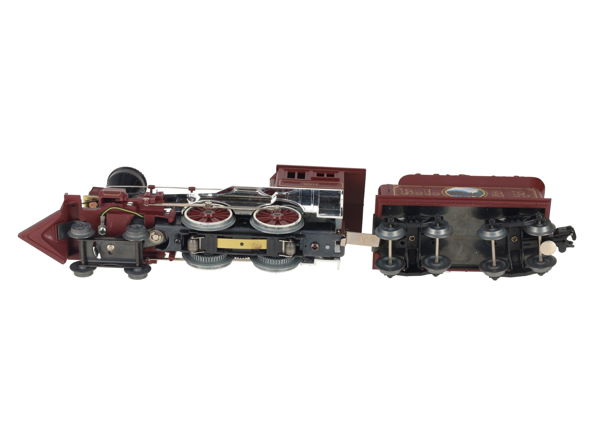 Lionel 6-8004 O Rock Island & Peoria Steam Locomotive & Tender EX/Box