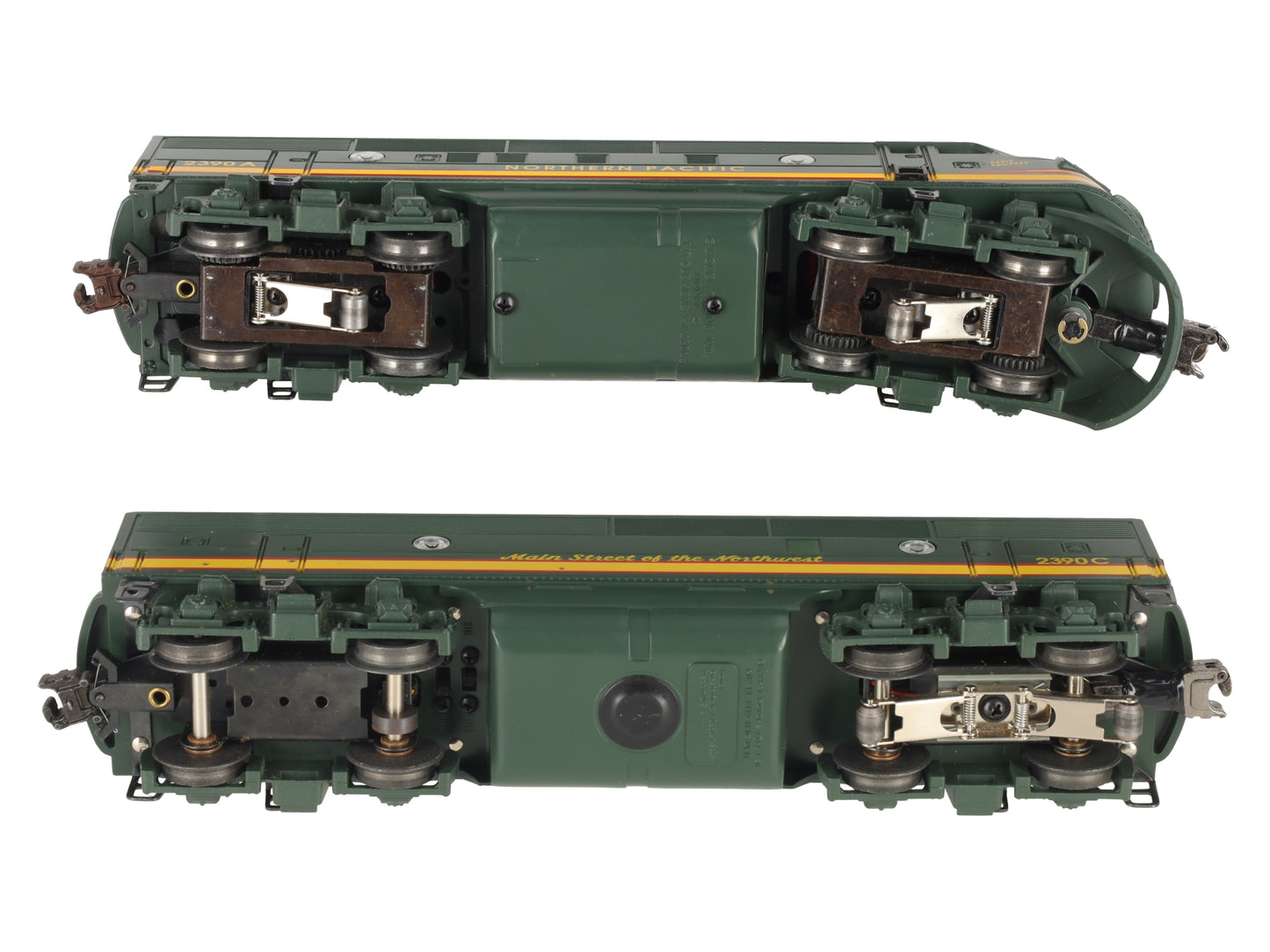 Lionel 6-18131 Northern Pacific F3 AB Diesel Loco Set w/Railsounds #2390A/2390C EX/Box