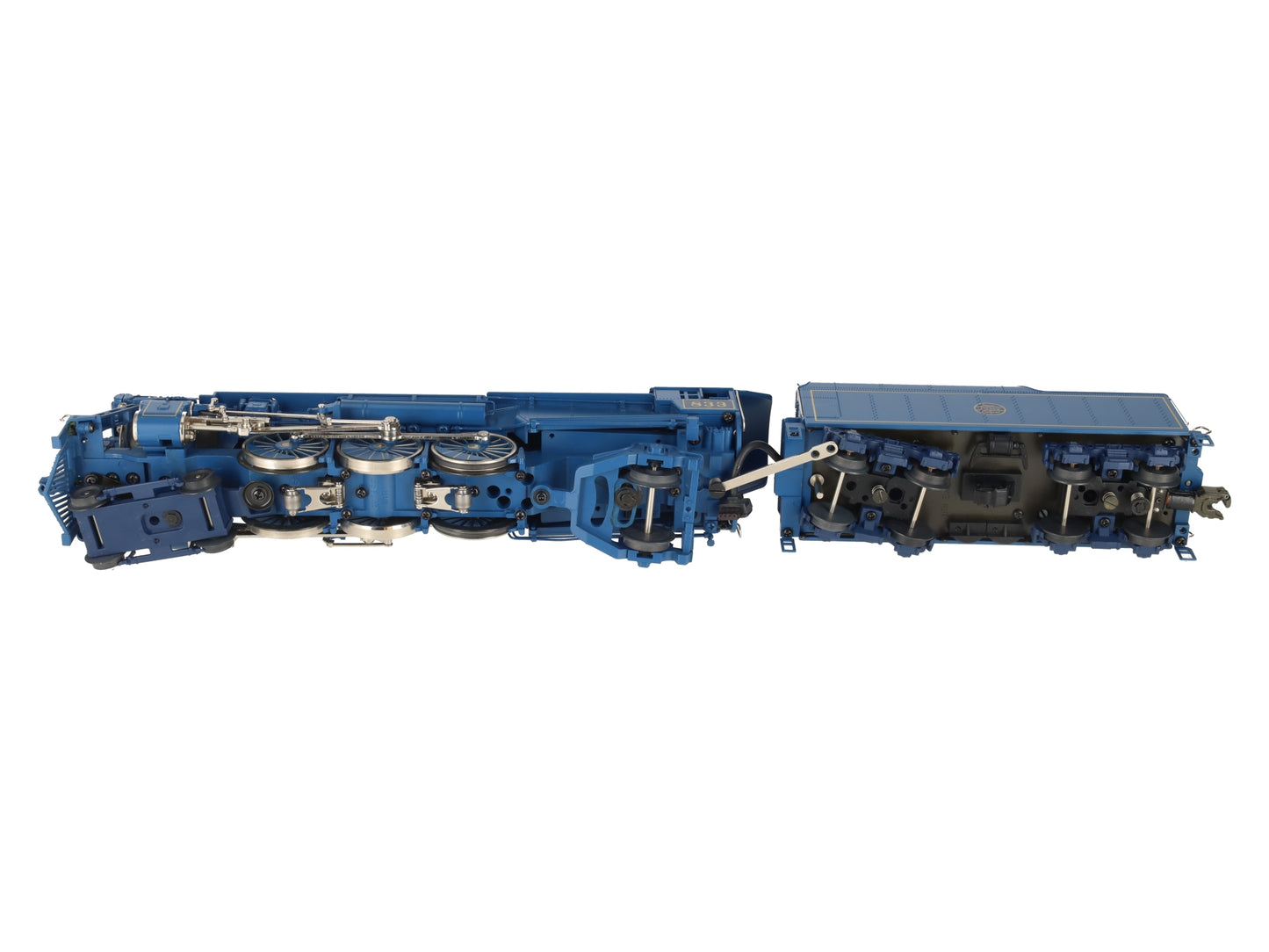 MTH 20-3028 O Gauge Blue Comet Steam Locomotive & Tender #833 EX/Box