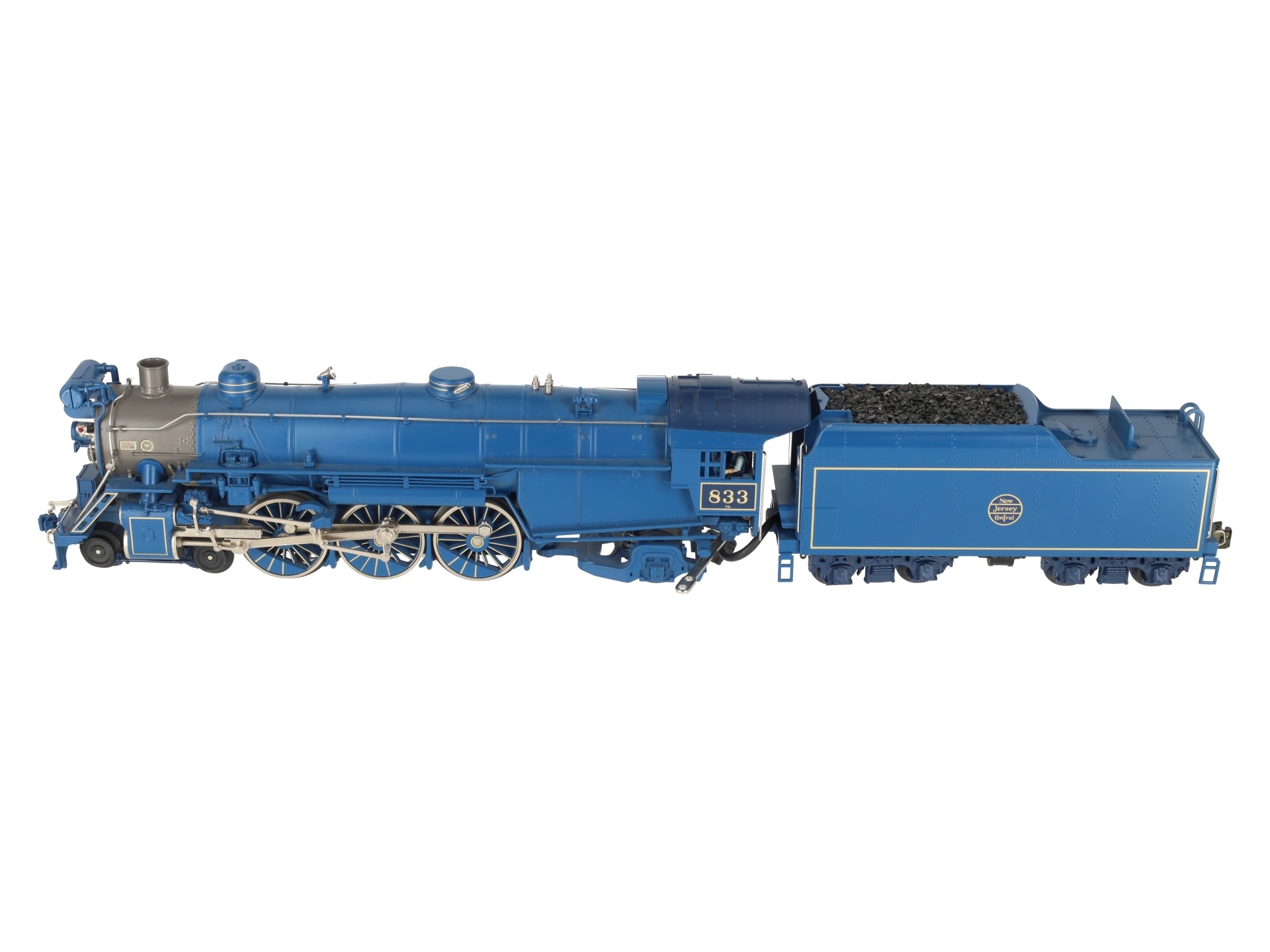 MTH 20-3028 O Gauge Blue Comet Steam Locomotive & Tender #833 EX/Box