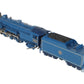MTH 20-3028 O Gauge Blue Comet Steam Locomotive & Tender #833 EX/Box