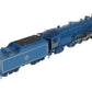 MTH 20-3028 O Gauge Blue Comet Steam Locomotive & Tender #833 EX/Box