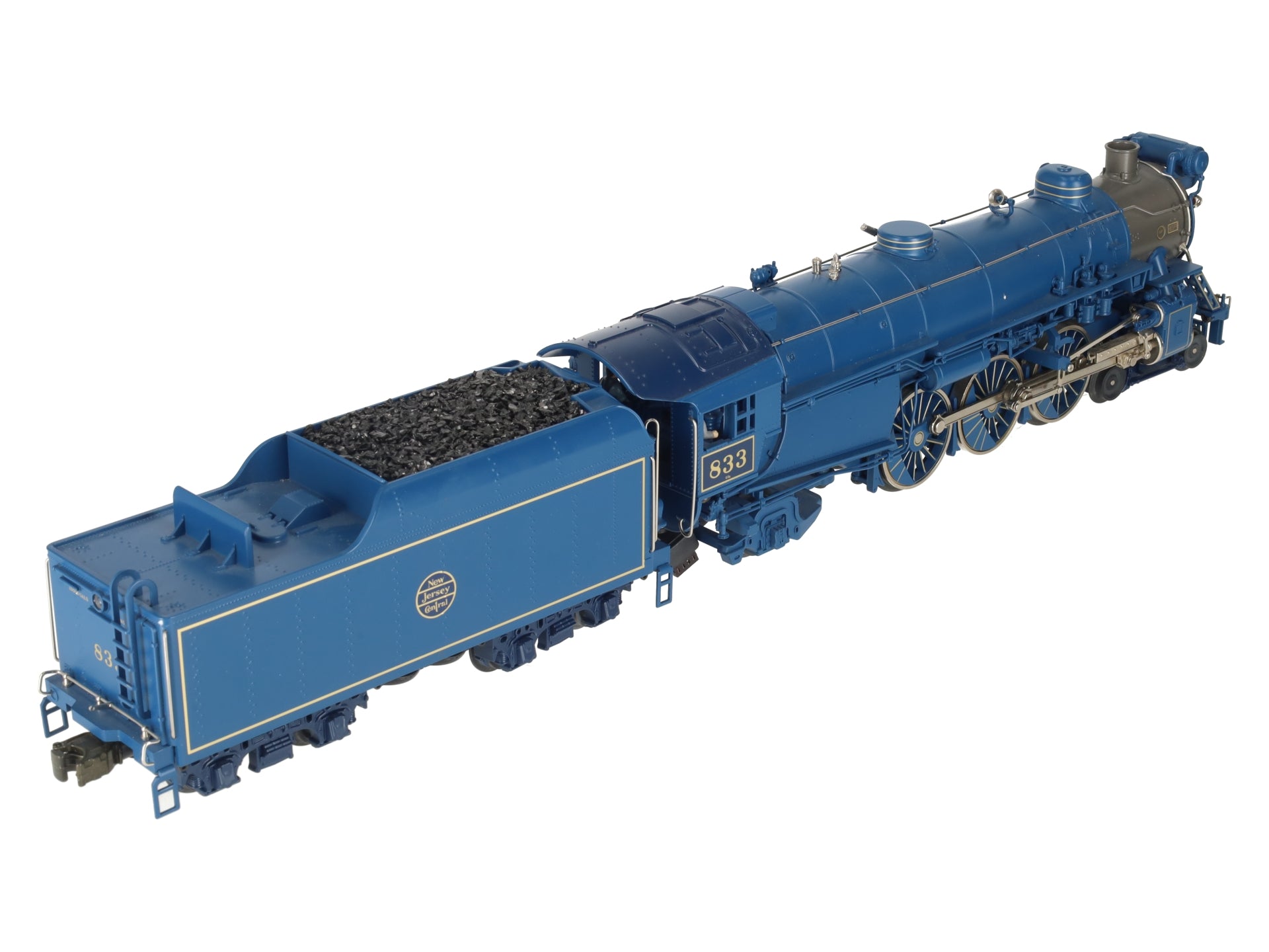 MTH 20-3028 O Gauge Blue Comet Steam Locomotive & Tender #833 EX/Box