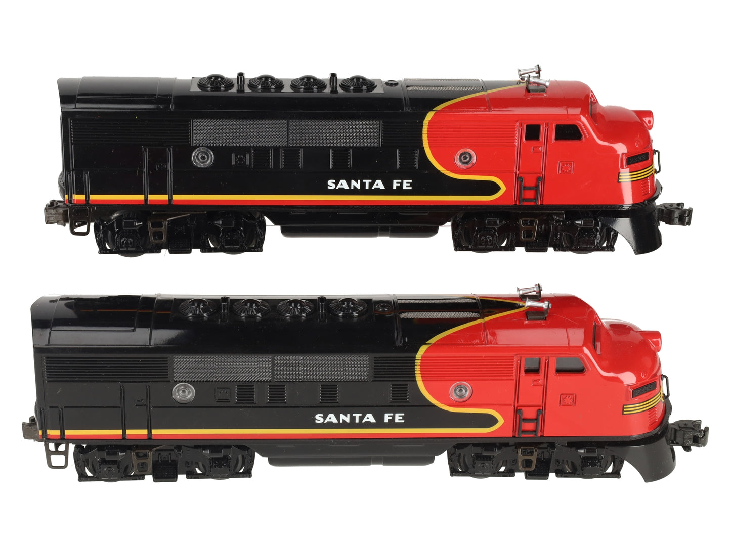 Lionel 6-38365 Santa Fe Black Bonnet F-3 AA Diesel Locomotive Set #2333P/2333T EX/Box