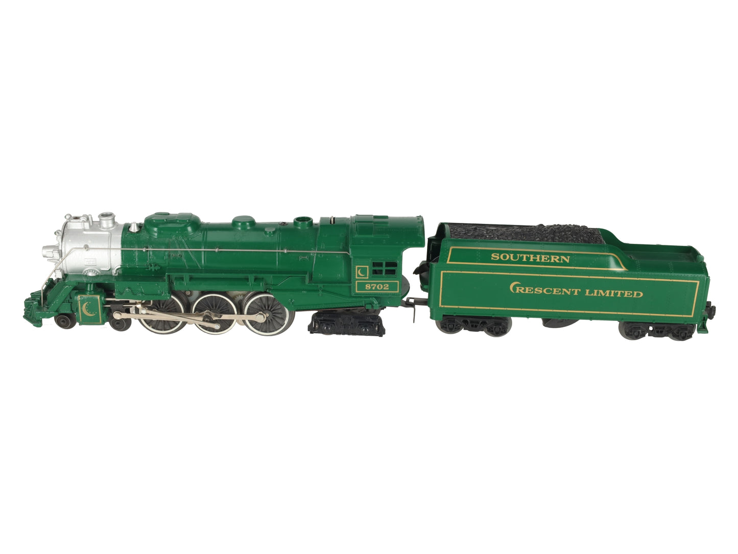 Lionel 6-8702 O Gauge Southern Crescent 4-6-4 Steam Locomotive & Tender #8702 EX/Box
