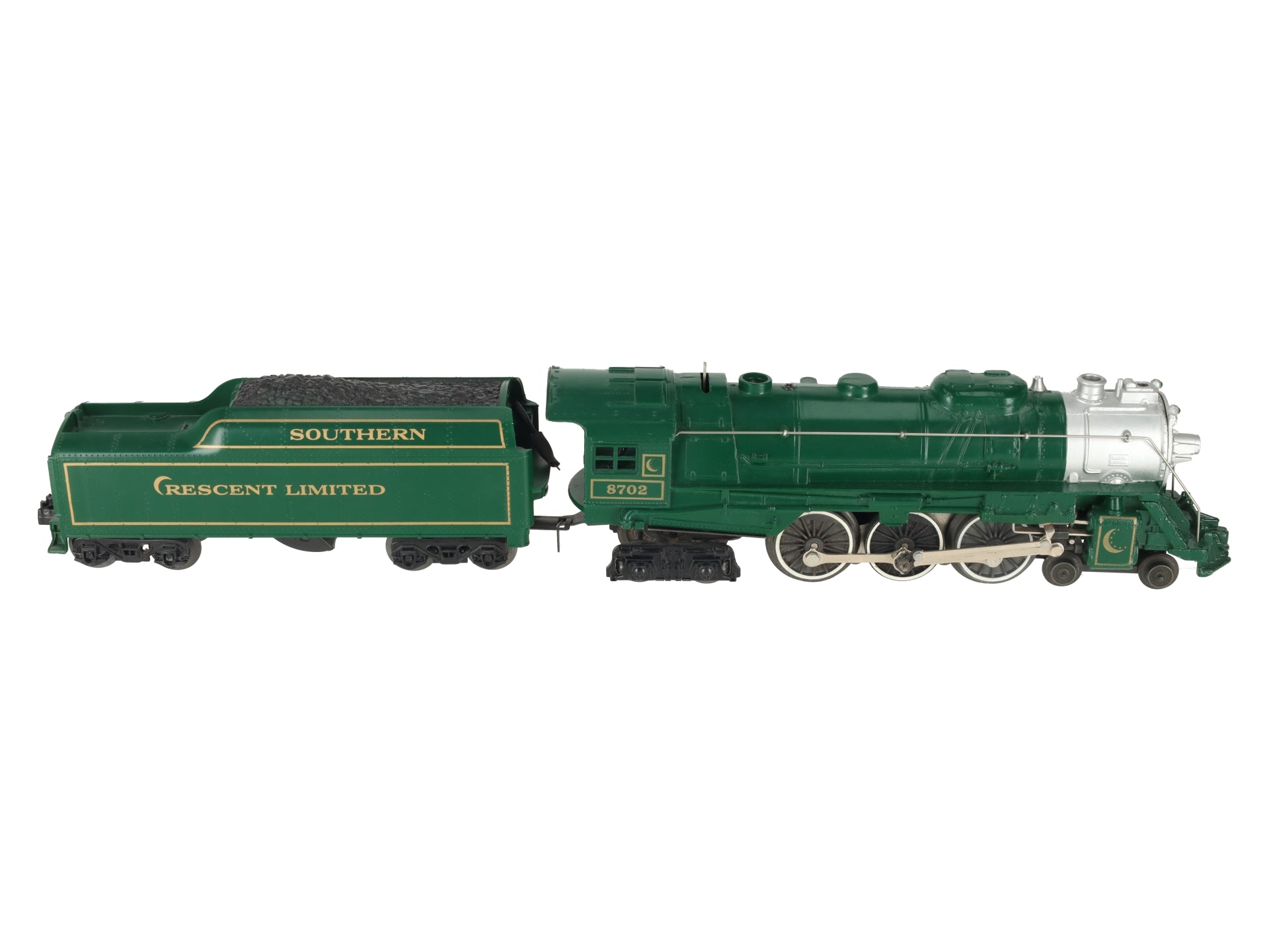 Lionel 6-8702 O Gauge Southern Crescent 4-6-4 Steam Locomotive & Tender #8702 EX/Box
