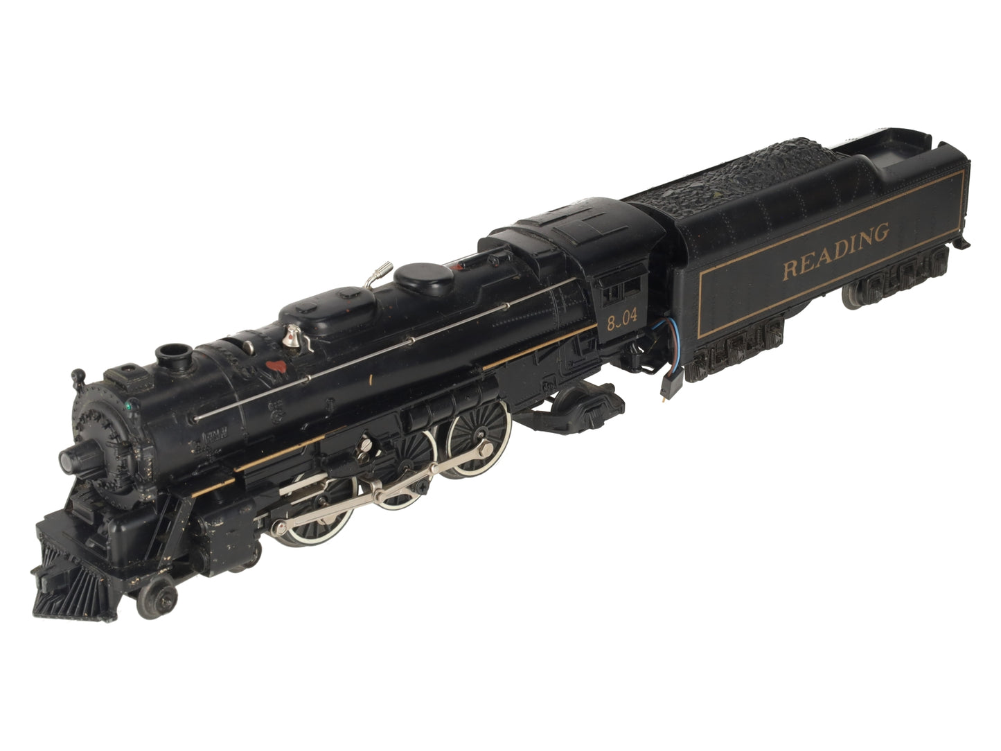 Lionel 6-18004 Reading 4-6-2 Steam Locomotive & Tender #8004 VG/Box