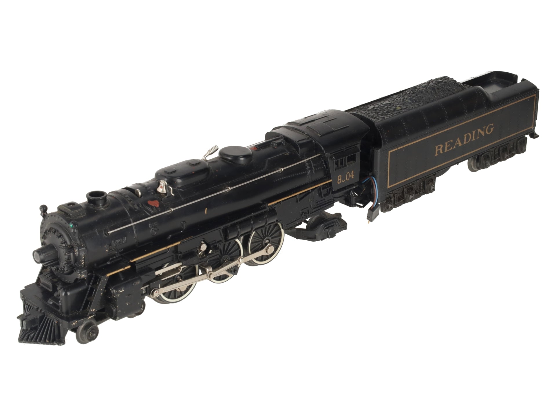 Lionel 6-18004 Reading 4-6-2 Steam Locomotive & Tender #8004 VG/Box