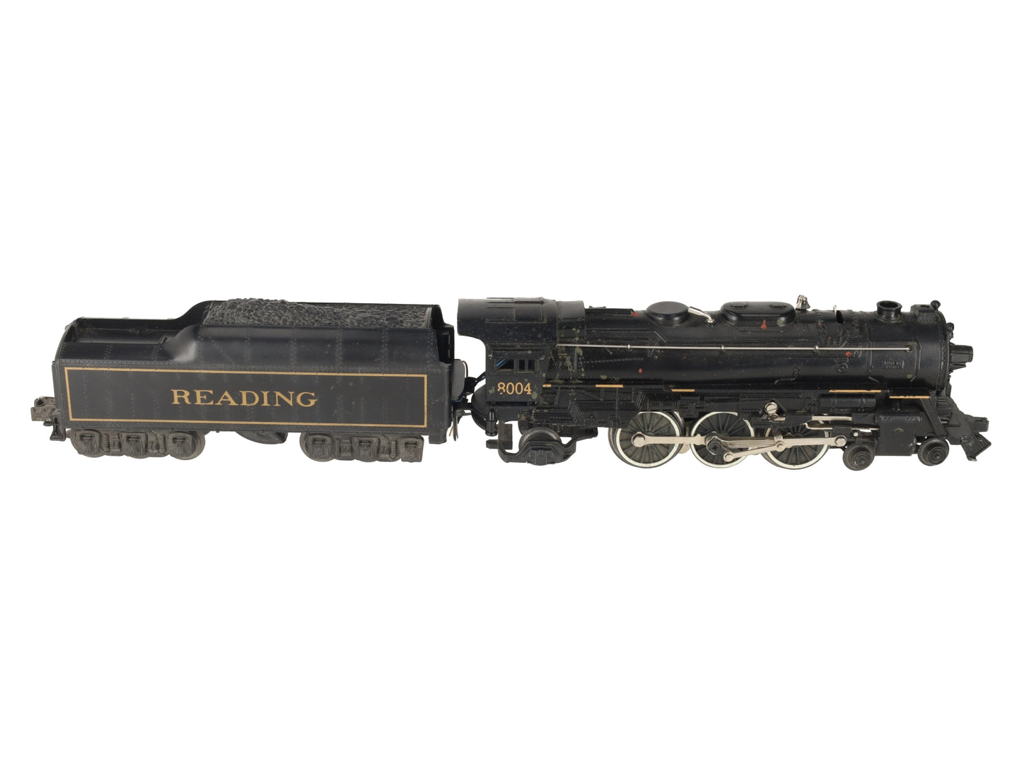 Lionel 6-18004 Reading 4-6-2 Steam Locomotive & Tender #8004 VG/Box