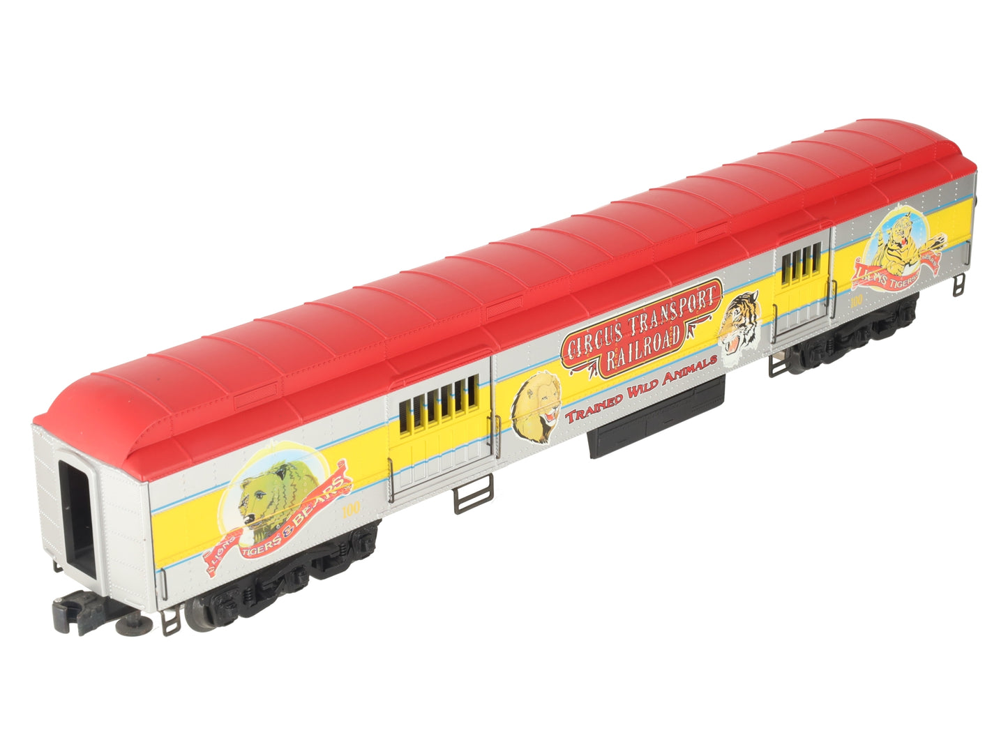 K-Line K4416-0100 O Gauge Lions & Tigers & Bears 18" Heavyweight Baggage Car EX/Box