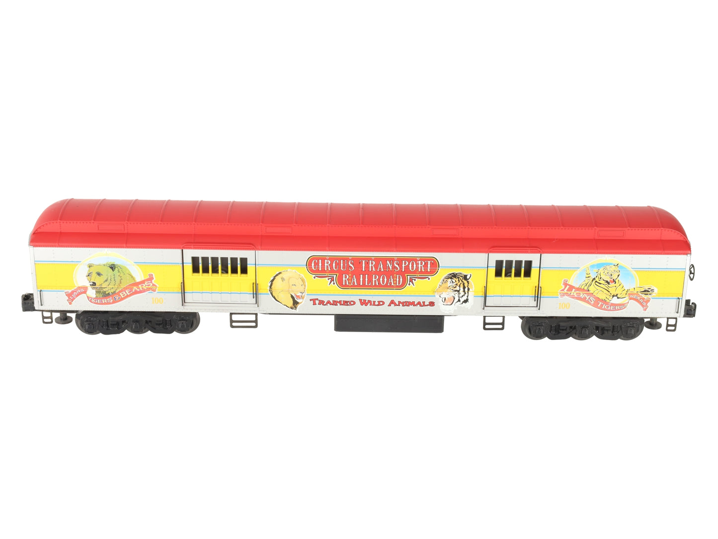 K-Line K4416-0100 O Gauge Lions & Tigers & Bears 18" Heavyweight Baggage Car EX/Box