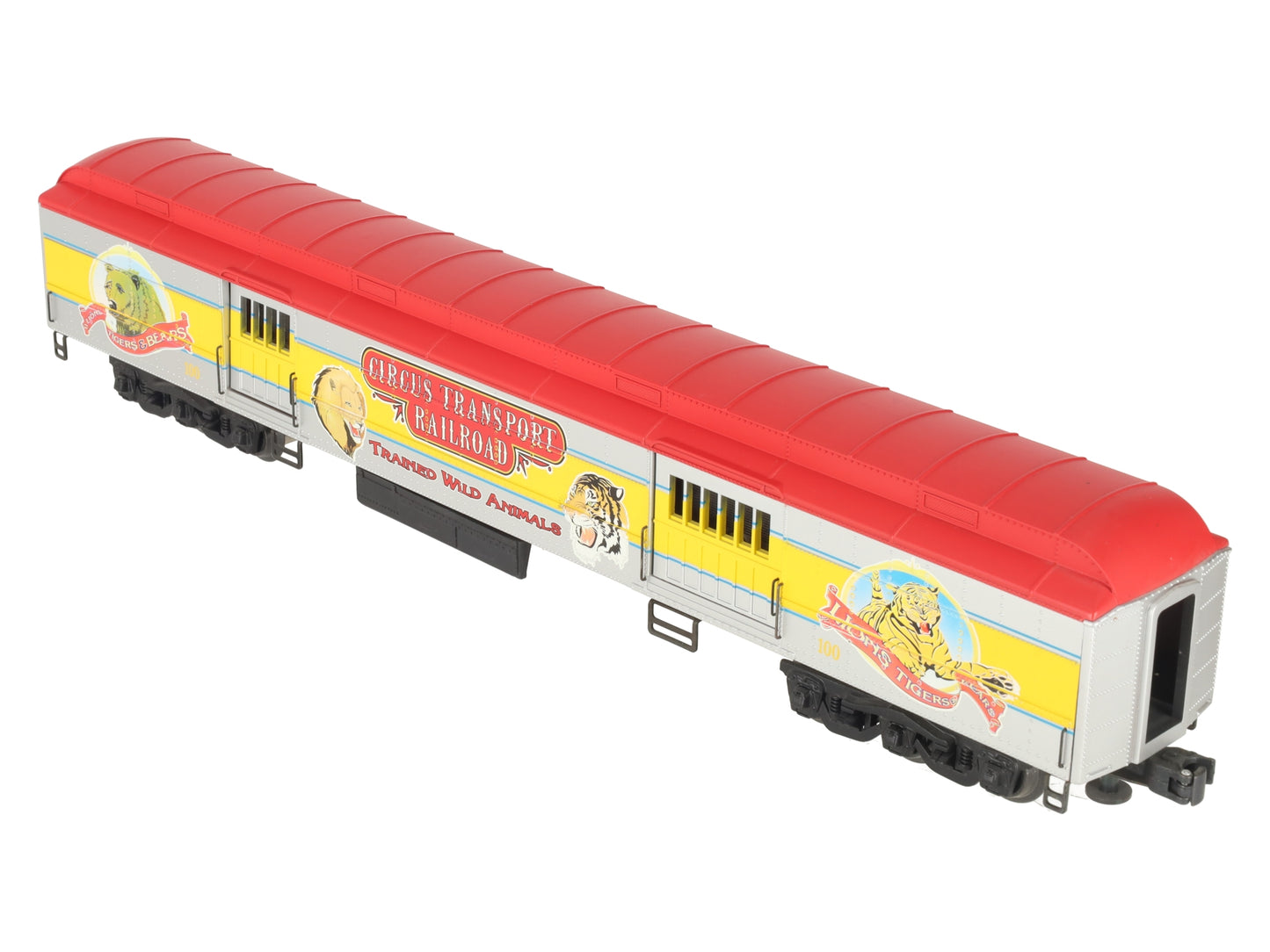 K-Line K4416-0100 O Gauge Lions & Tigers & Bears 18" Heavyweight Baggage Car EX/Box