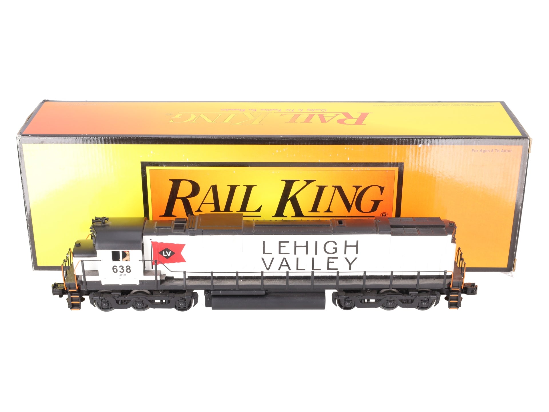 MTH 30-2656-3 Lehigh Valley C628 Non-Powered Diesel Engine #640 EX/Box