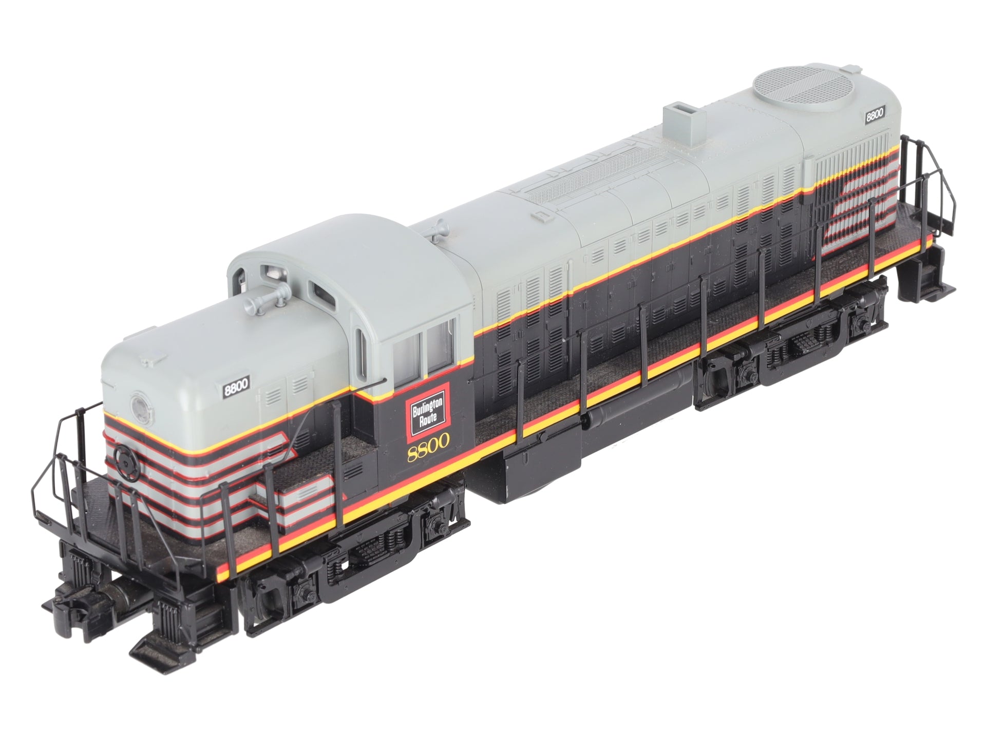MTH 30-2409-1 Burlington RS-3 Diesel Engine w/PS2 #8800 EX/Box