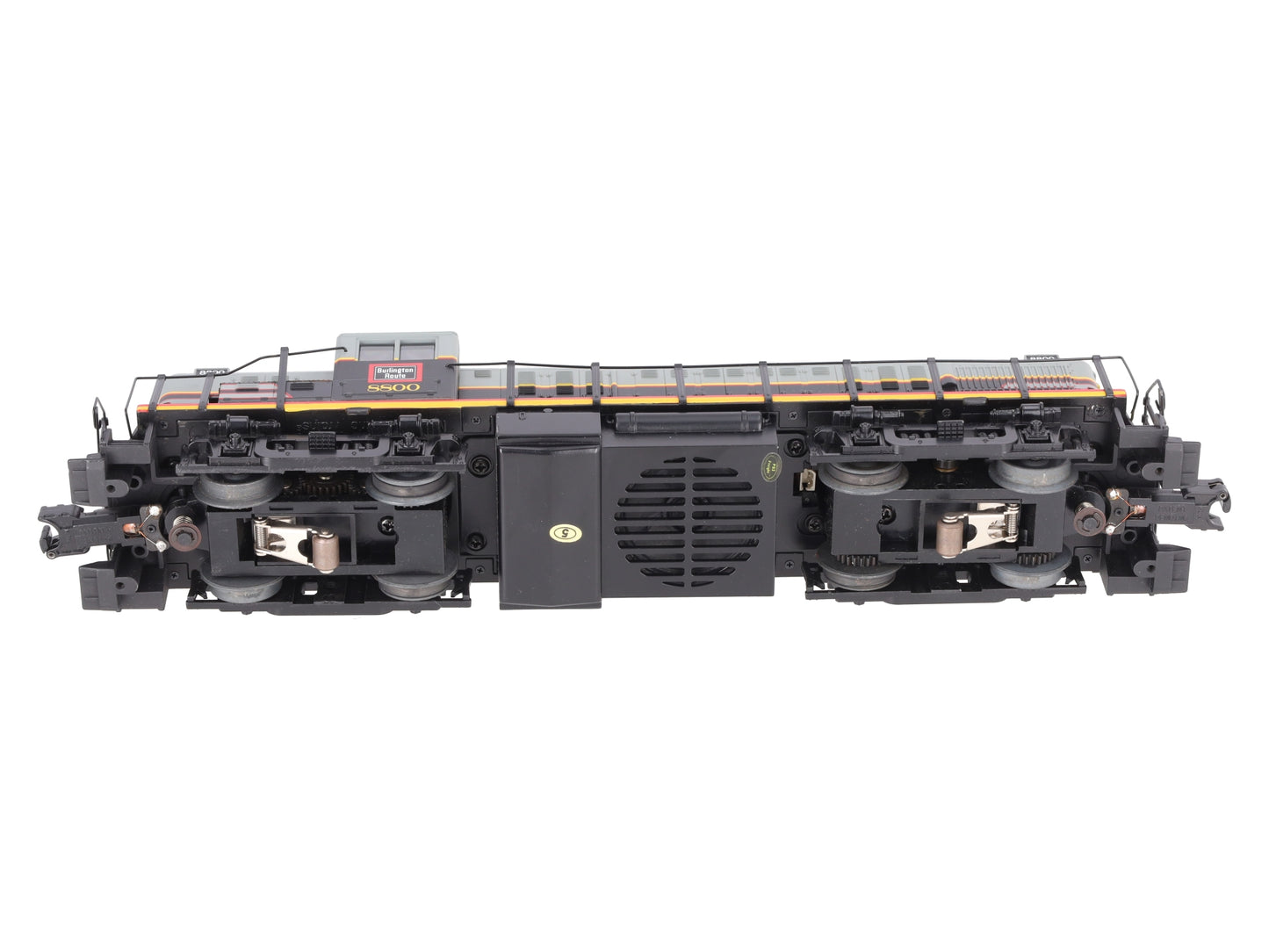 MTH 30-2409-1 Burlington RS-3 Diesel Engine w/PS2 #8800 EX/Box