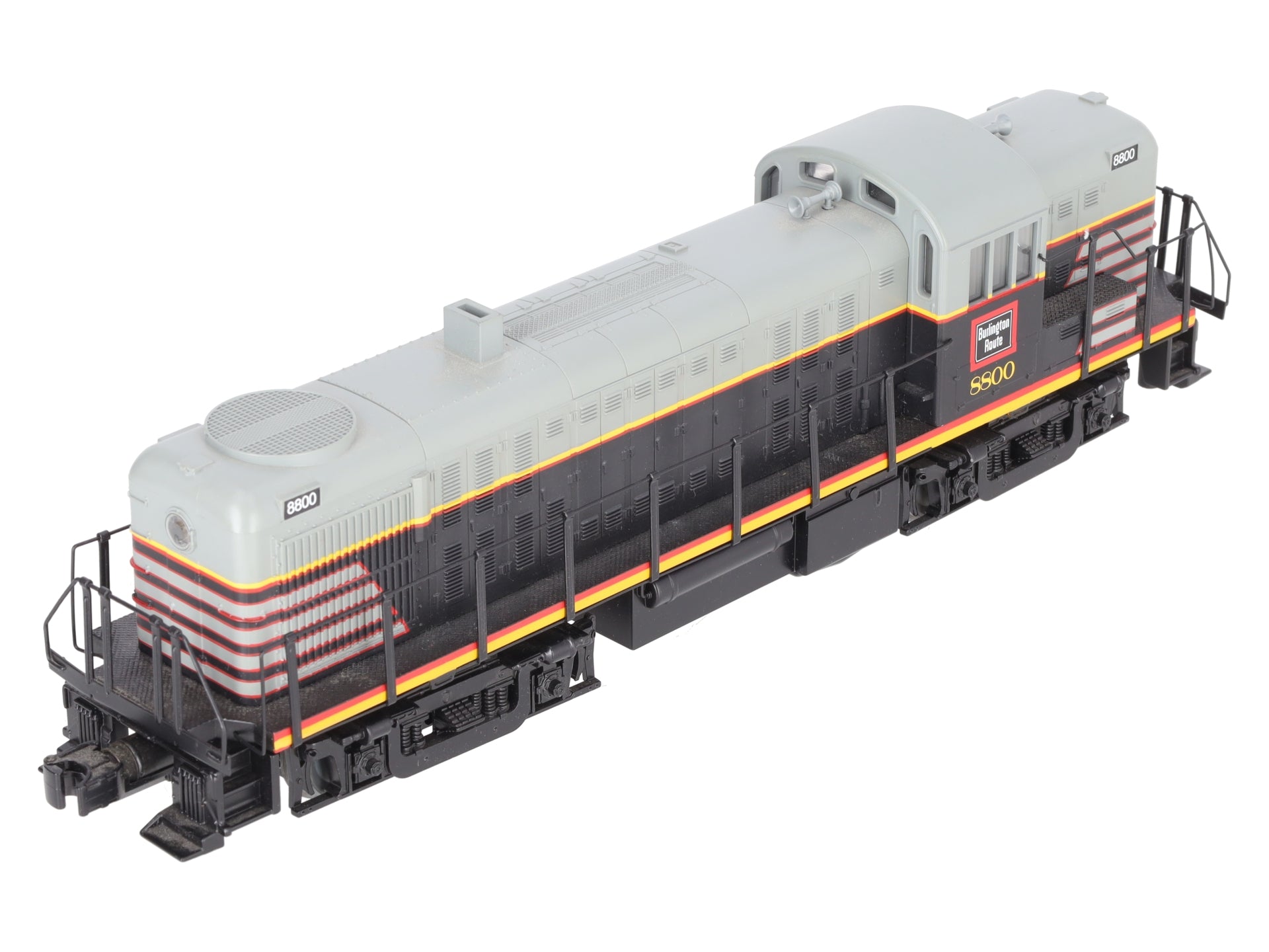 MTH 30-2409-1 Burlington RS-3 Diesel Engine w/PS2 #8800 EX/Box