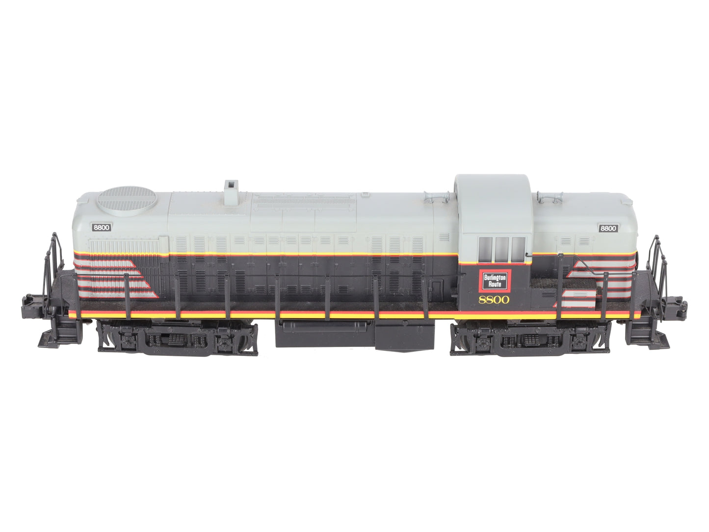 MTH 30-2409-1 Burlington RS-3 Diesel Engine w/PS2 #8800 EX/Box