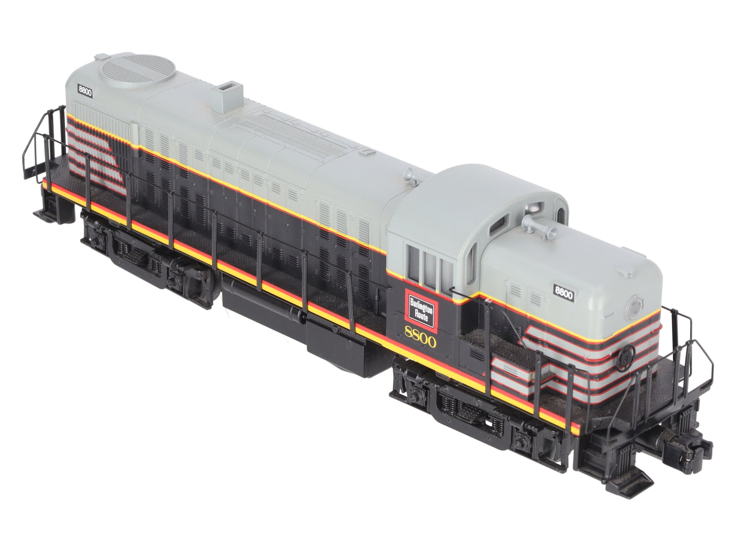MTH 30-2409-1 Burlington RS-3 Diesel Engine w/PS2 #8800 EX/Box