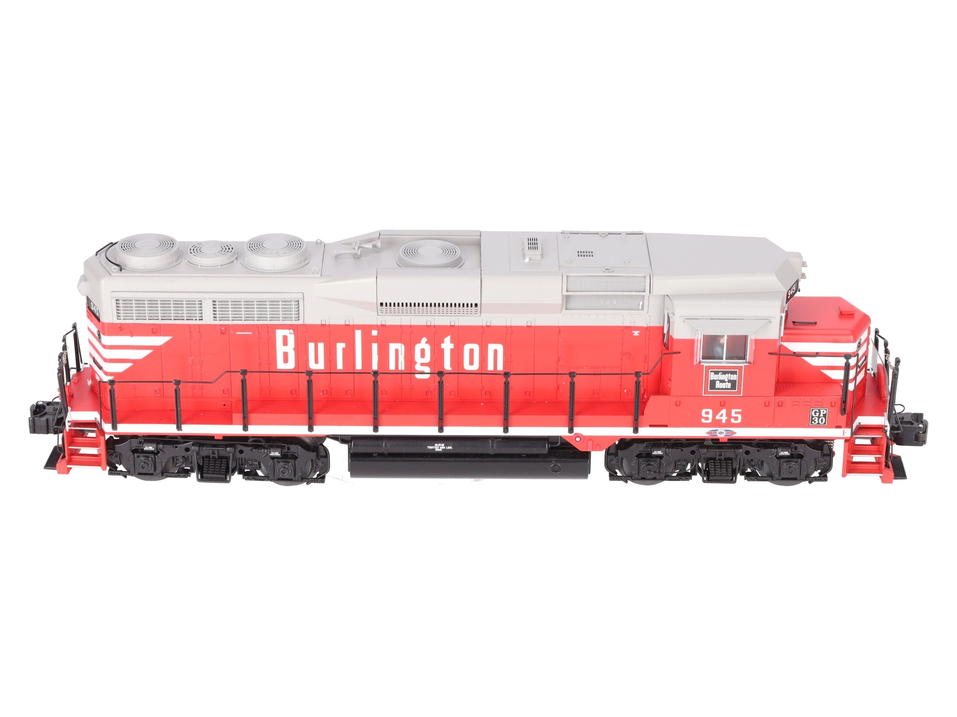 Lionel 6-28840 O Gauge Burlington GP30 Diesel Locomotive #945 w/TMCC EX/Box