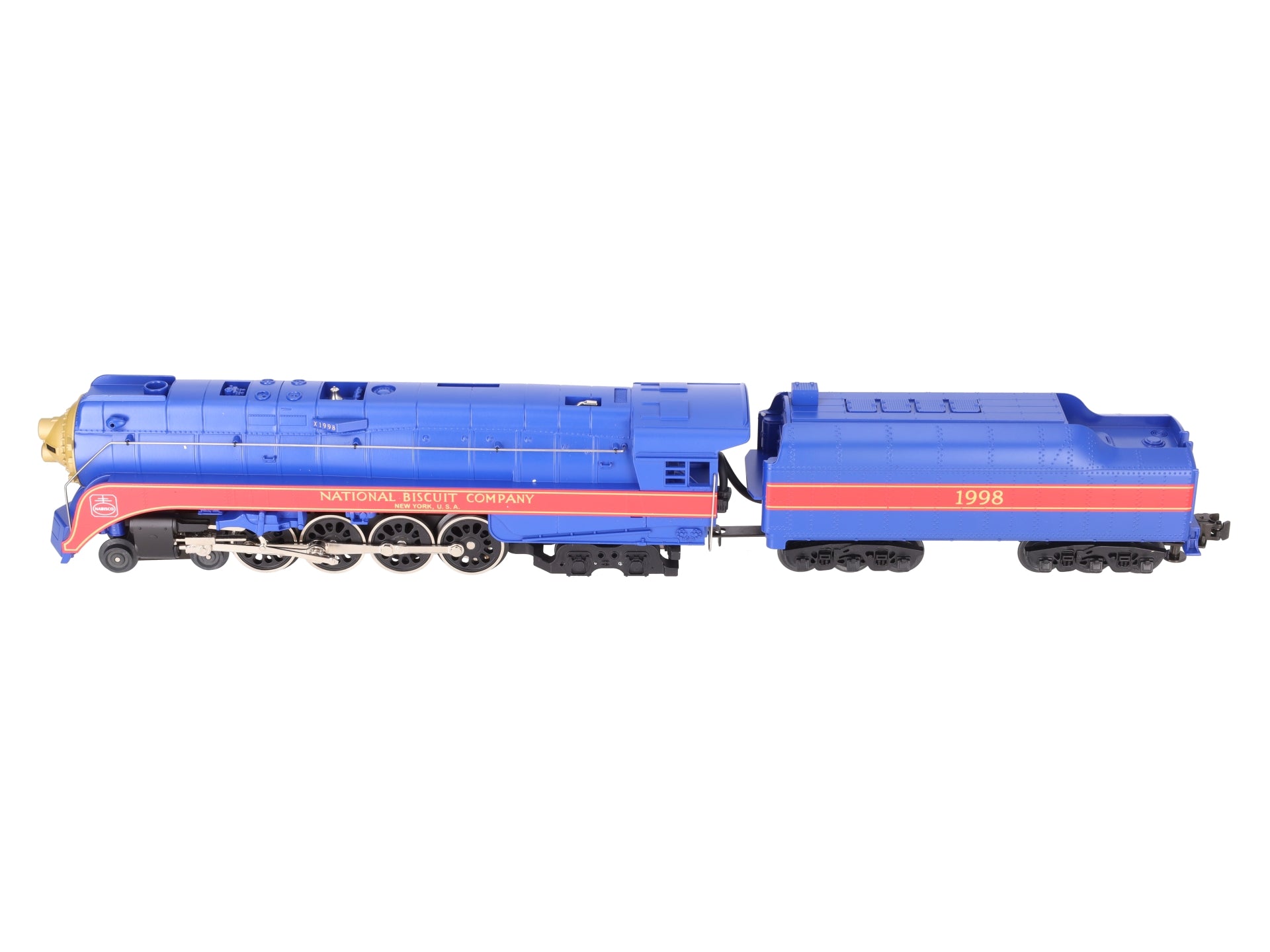 MTH CN-005 Nabisco 4-8-4 Gs-4 Steam Loco & Tender w/ Electronic Whistle #1998 LN/Box
