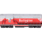 Lionel 6-38827 CB&Q LionChief Plus GP-7 Diesel Locomotive #1596 EX/Box