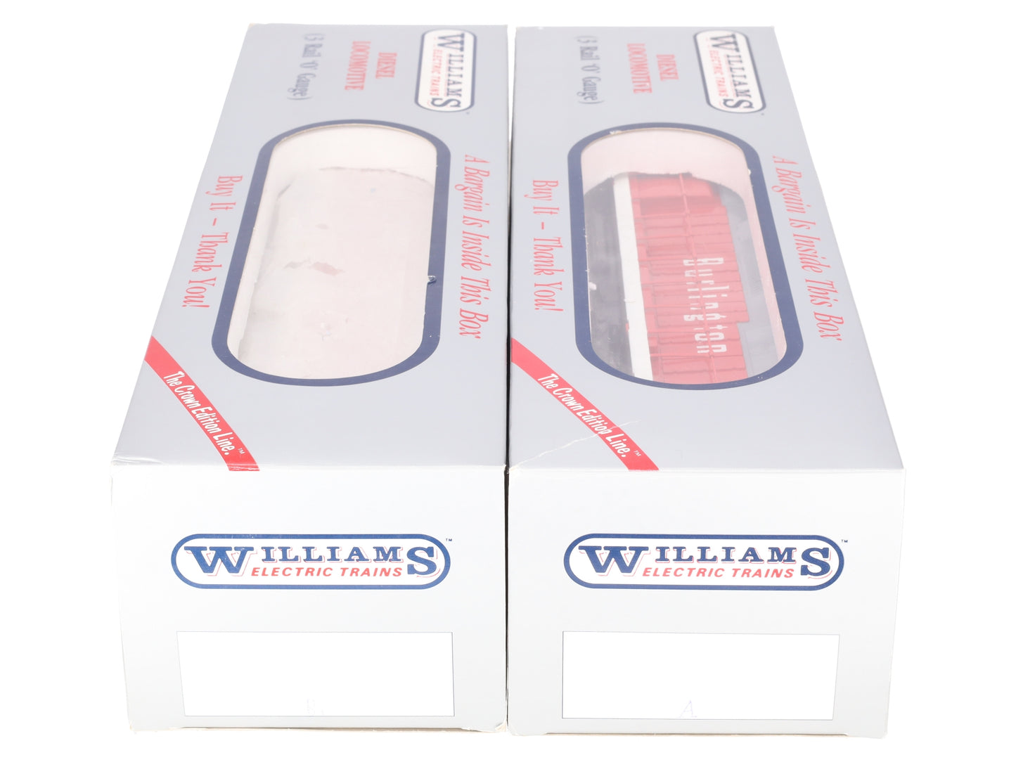 Williams SD205S Burlington SD-45 Diesel AA w/Horn VG/Box