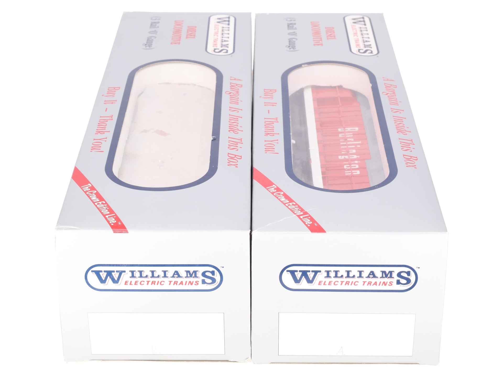 Williams SD205S Burlington SD-45 Diesel AA w/Horn VG/Box