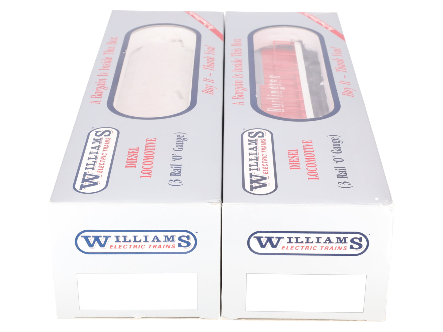Williams SD205S Burlington SD-45 Diesel AA w/Horn VG/Box